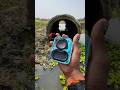 Jbl go4 speaker bass testing in green grass and water