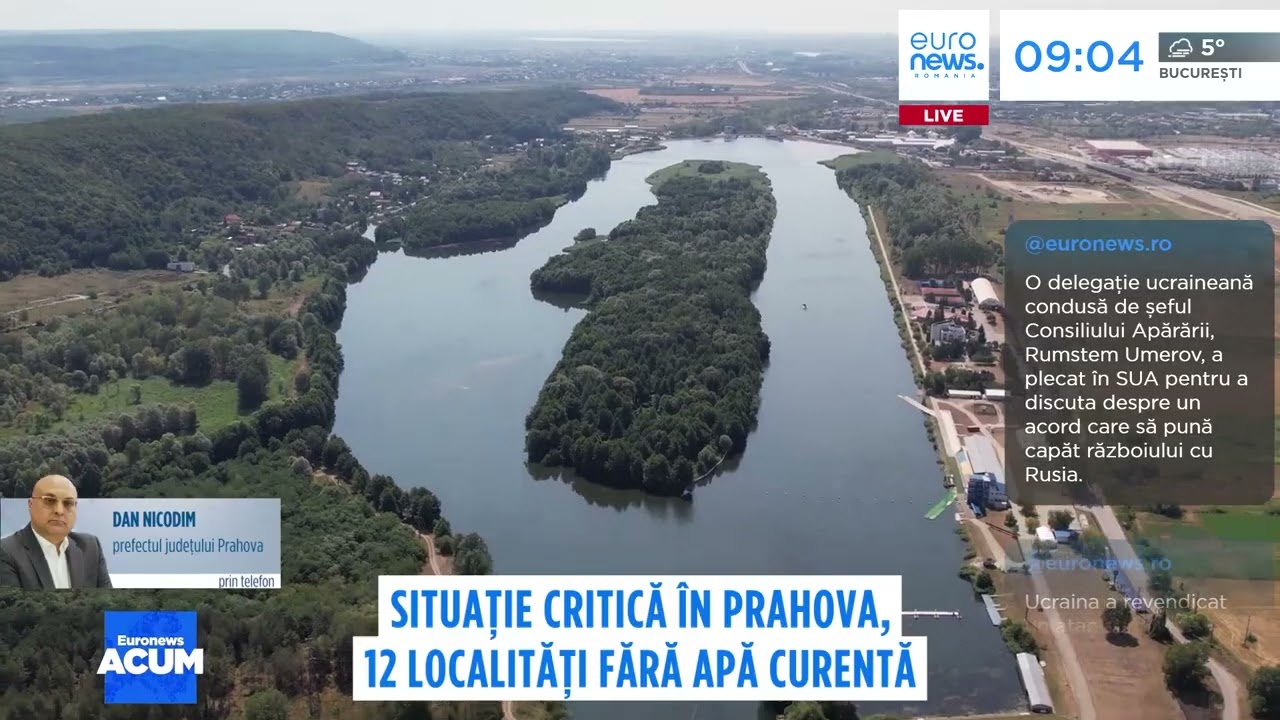 Situație critică în Prahova din cauza lucrărilor la Barajul Paltinu: localnicii, fără apă potabilă