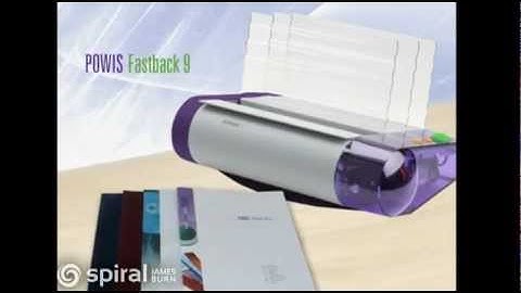 Fastback Model 9 Binding Machine