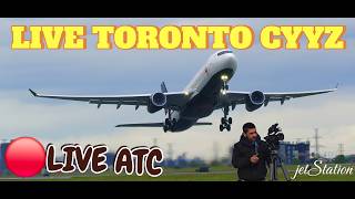 ⭕Live Spotting From Toronto CYYZ Canada Airport 🍁