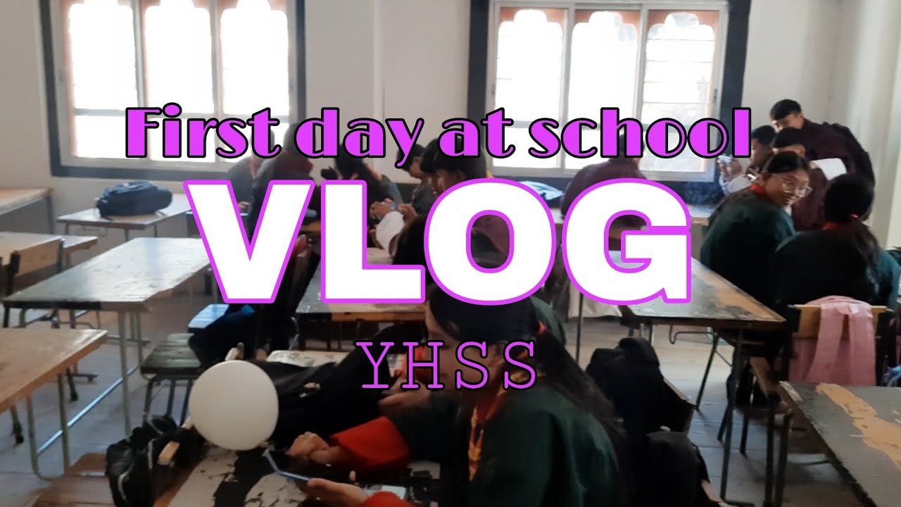 First day at school of 2026 #school  #bhutan 