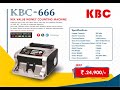 Kbc 666 Mix Value Money Counting Machine Heavy Duty Money Counting Machine Color Sensor Technology Kbc 666 Mix Value Money Counting Machine Heavy Duty Money Counting Machine Color Sensor Technology
