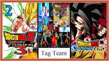 DBZ Budokai Tenkaichi 3 vs Tag Team vs Sparking! ZERO Part 2 - Features