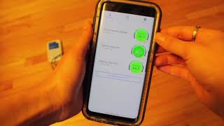 How to use the Zynect App once connected to your sensor screenshot 3