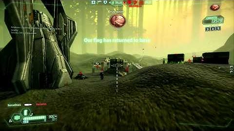 Tribes Ascend - Tartarus CTF - Pathfinder gameplay clip