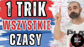 1 trik na WSZYSTKIE czasy angielskie | Rock Your English odc. 254