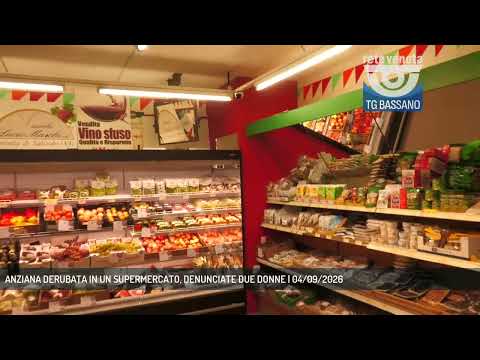 Video ANZIANA DERUBATA IN UN SUPERMERCATO, DENUNCIATE DUE DONNE | 04/09/2026