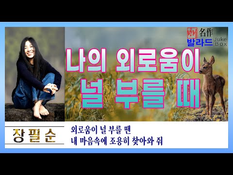🎼 나의 외로움이 널 부를 때 - 장필순 (1997)