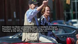 Medal of Honor recipient Larry Taylor honored with downtown Chattanooga parade