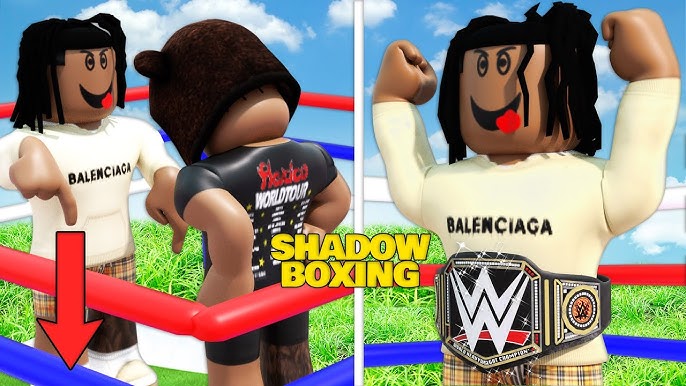 ROBLOX SHADOW BOXING AGAINST A 5 YEAR OLD! 