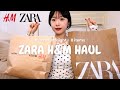 【ZARA,H&M】153cm骨スト バズってた春服大量購入!🫶🏻初ZARA可愛すぎた❤️🔥ドット柄 | レースアイテム..etc♡