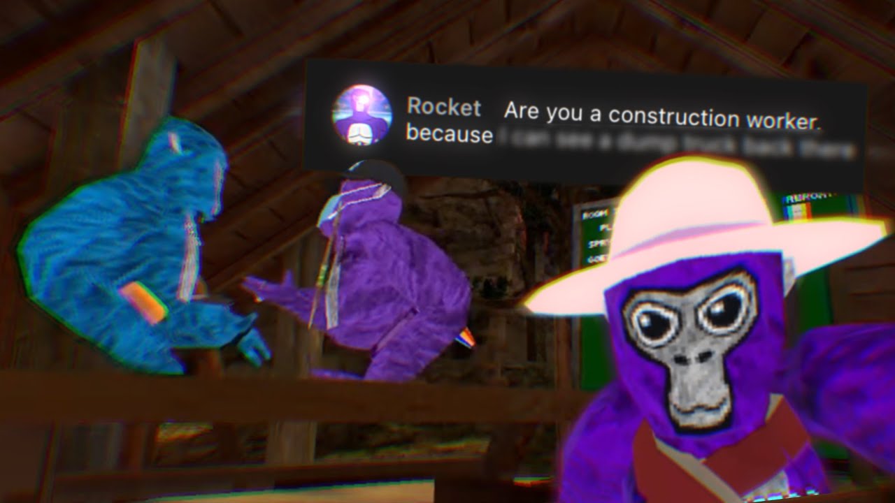 I Livestreamed A Gorilla Tag Rizz Competition - YouTube