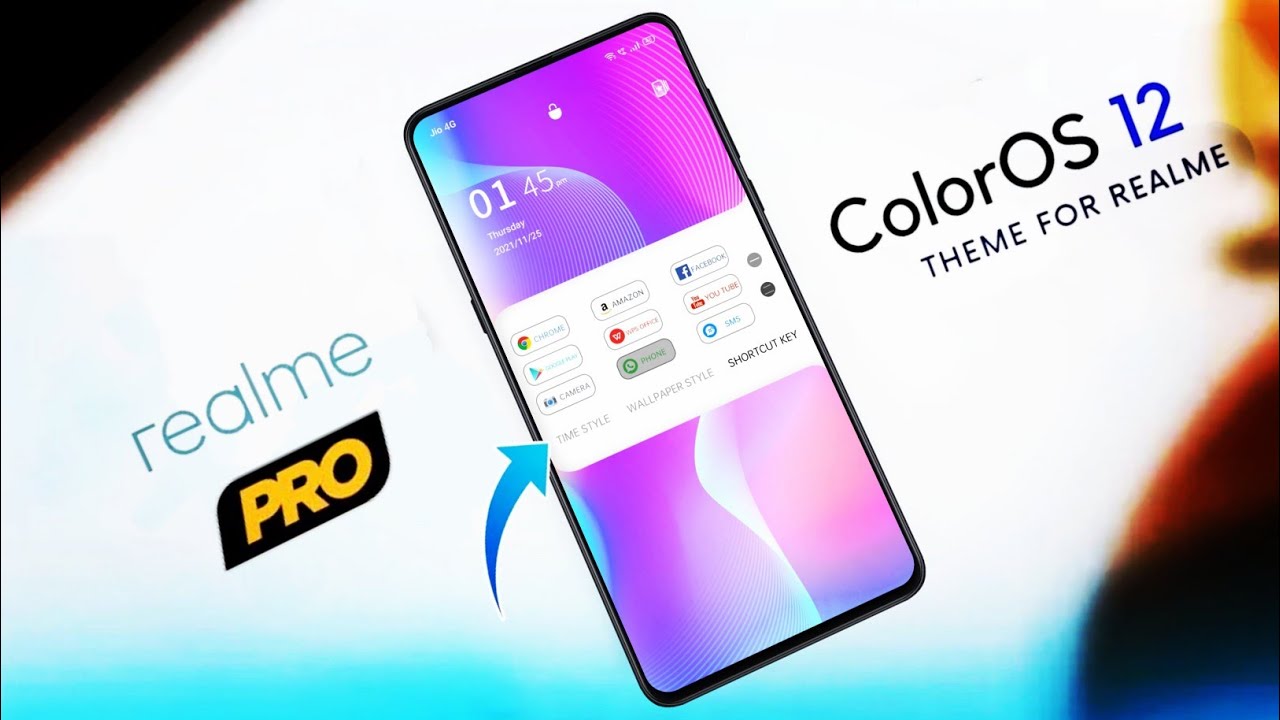 ColorOS 12 5G Theme For Oppo & Realme Devices || android 12