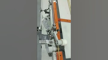 Three-meter-long copper rod, automatic knurling machine#knurling machine