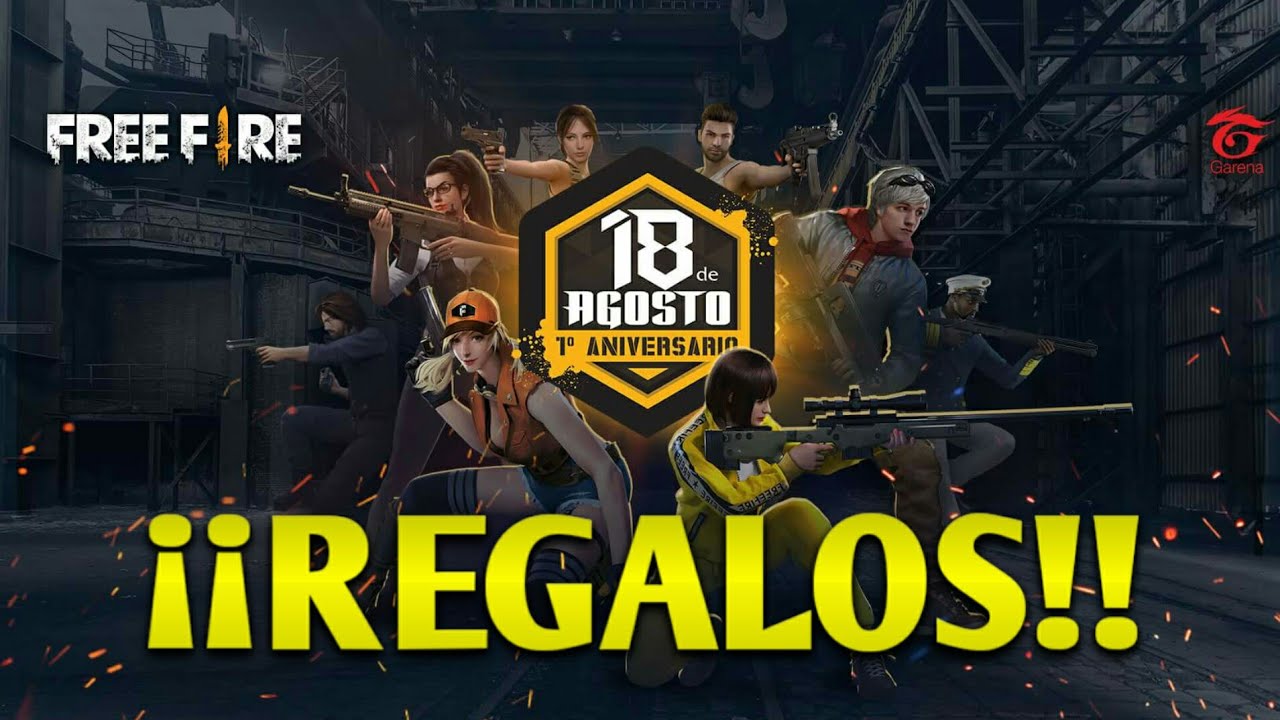 Primer Aniversario De Free Fire🔥!! YouTube
