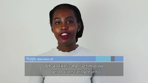 What do you like about working at Agilent? Ruqia