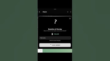 Dropee Question of the day What is the term for digital ownership in Web3? Code