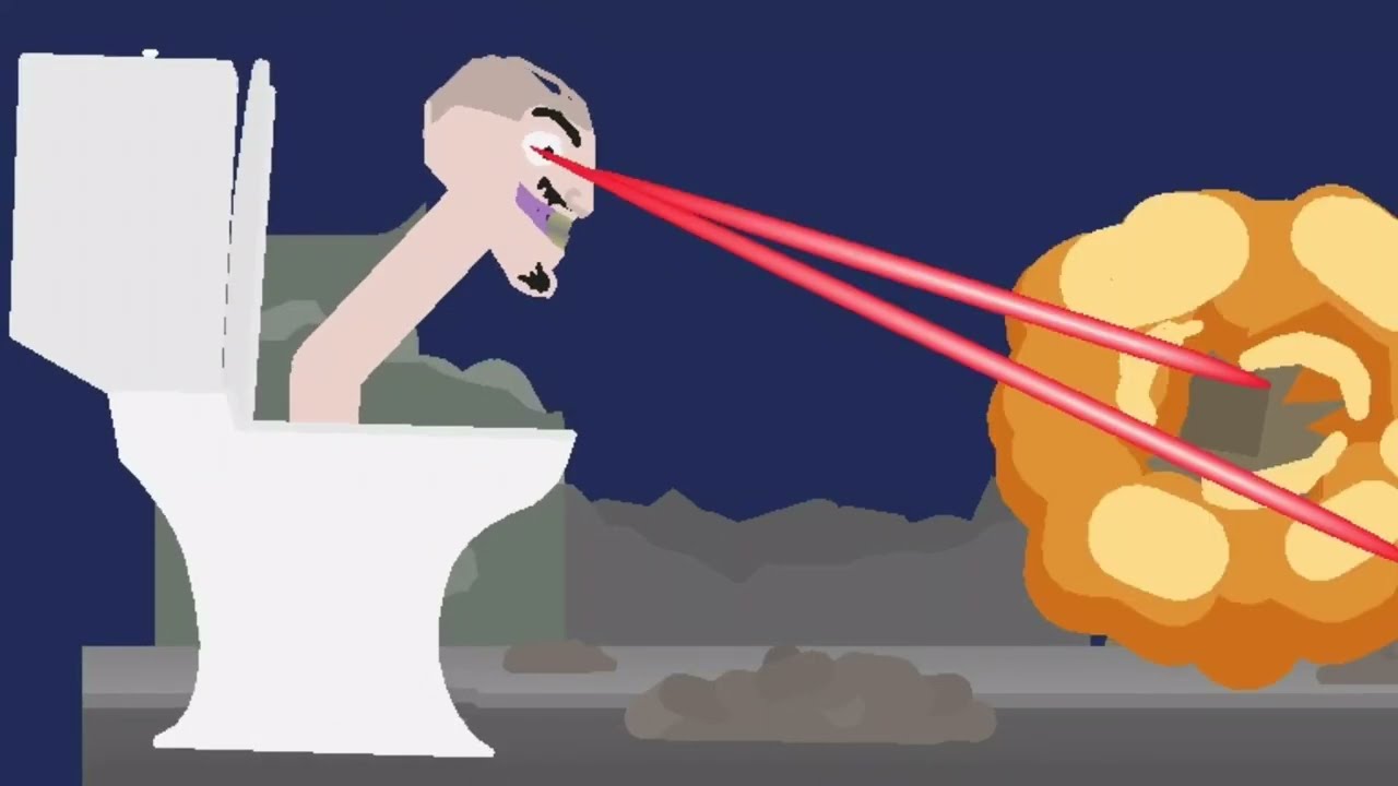 Skibbi toilet  leader vs  Mega Camera man upgraded and mega Speakerman Credit DaFuqboom!