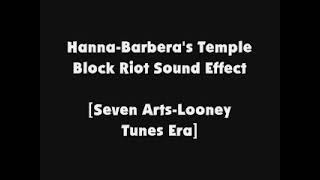 Hb Temple Block Riot Sfx Seven Arts - Looney Tunes Era