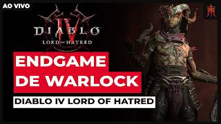 Ao Vivo - Endgame Gameplay Warlock Diablo IV Lord of Hatred com @manoimp e Path of Exile 2 Quinta