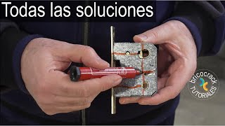 Cambiar cerradura de interior: encontrarla y adaptar la puerta (Bricocrack)