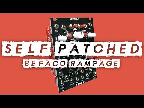 SELF PATCHED! Befaco Rampage // Complex function generator modulation