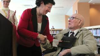 106 year old receives high school diploma