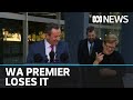 WA Premier cracks up explaining it's not unlawful to get a kebab | ABC News