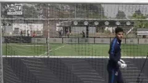 Mais um dia de treino no CT Dr. Joaquim Grava