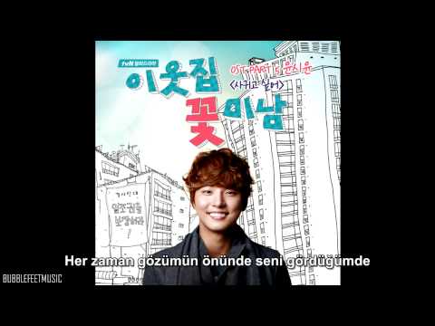 [TURKISH SUB]Yoon Shi Yoon - Want To Be A Couple [Flower Boy Next Door OST]