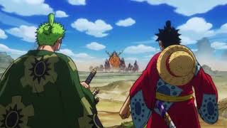 One Piece - Basil Hawkins Confronts Luffy And Zoro
