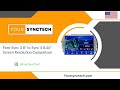 Ford Sync 3 8" to Sync 4 8.46" Screen Resolution Comparison -FourSyncTech