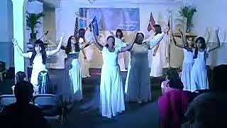 praise dance this past easter sunday
