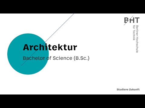 Architektur (B.Sc.) | Berliner Hochschule für Technik (BHT)