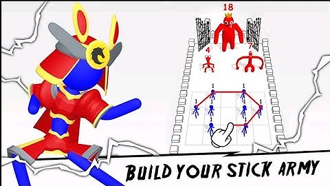 Merge master: Stick hero fight game