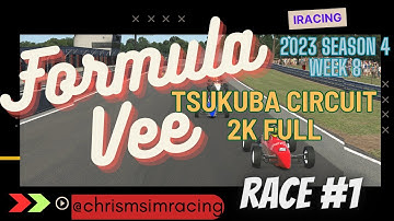 Formula Vee SIMAGIC Series - Comedy of Errors - Tsukuba Circuit 2K Full