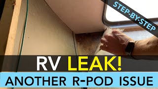 RPod RV Cargo Area Leak & Vinyl Floor Replacement