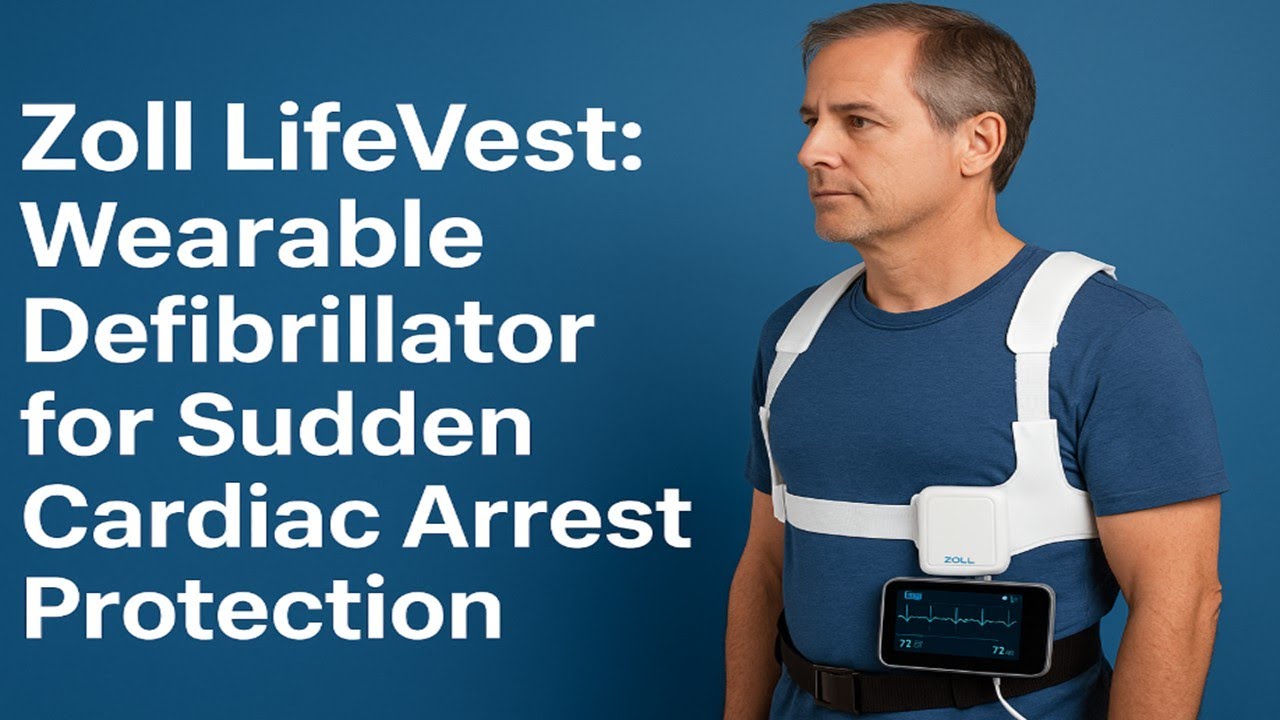 Zoll LifeVest: Wearable Defibrillator for Sudden Cardiac Arrest ...