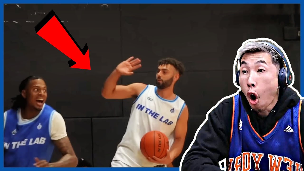 THIS WAS TOO EASY FOR HIM!! D'Vontay Friga vs NBA Player - YouTube