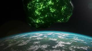 Asteroid 3d animation