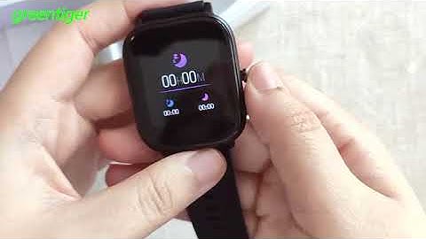 original p8 smart watch video