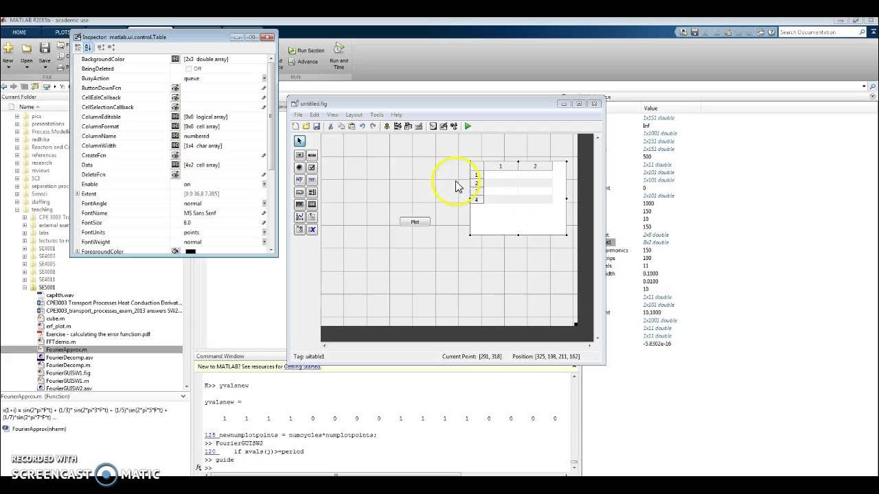 Creating a simple Matlab GUI - YouTube