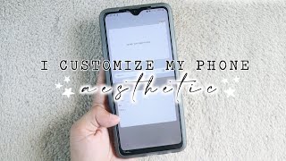 🪶 how to make your phone aesthetic - i customize my samsung galaxy a20s screenshot 2