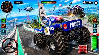 Monster Truck Stunt Racing - GT Car Mega Ramp Impossible - Android Stunt GamePlay screenshot 3