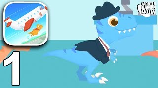 DINOSAUR AIRPORT - Gameplay Part 1 (iOS Android) - Games For Kids screenshot 1