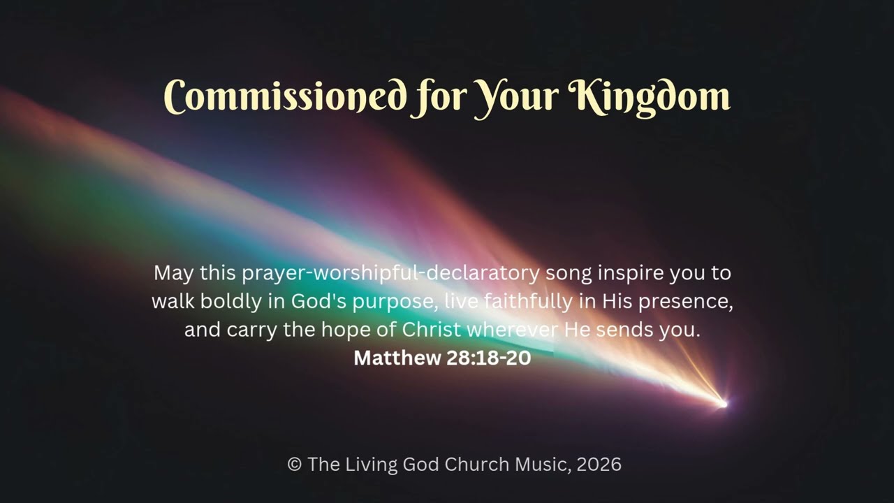 Commissioned For Your Kingdom | Sent With Holy Power | TLGC Music #revival #music #jesus #holyspirit