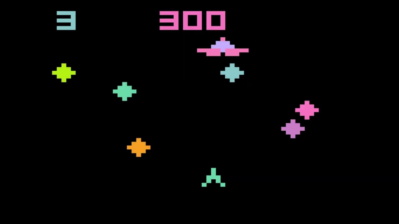 レトロゲーム スクランブル Scramble ギャラクシアンGalaxian Galaxian
