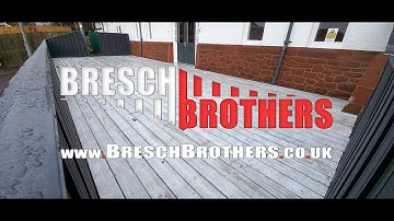 60 man-hour work in 40 seconds video! Decking Cladding in West Kilbride Scotland! By Bresch Brothers