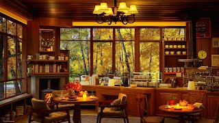 Cozy Coffee Shop Ambience with Smooth Jazz Instrumental Music - Relaxing Jazz Piano to Work, Sleep