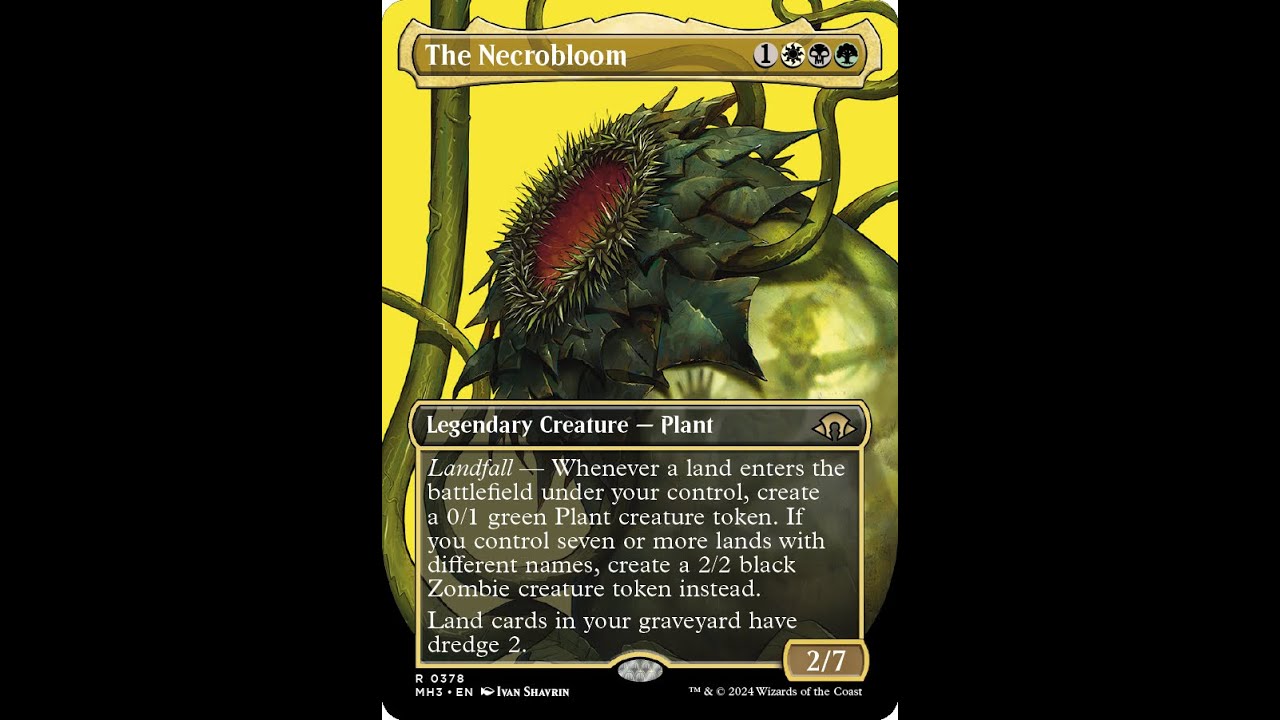 MTG Commander/EDH Deck Tech 2025 - The Necrobloom (Chalin Request) MTG Commander/EDH Deck Tech 2025 - The Necrobloom (Chalin Request)
